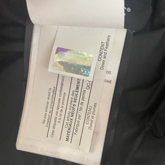 SOLD - Black Canada Goose Lodge Hoody - Picture 11 of 13